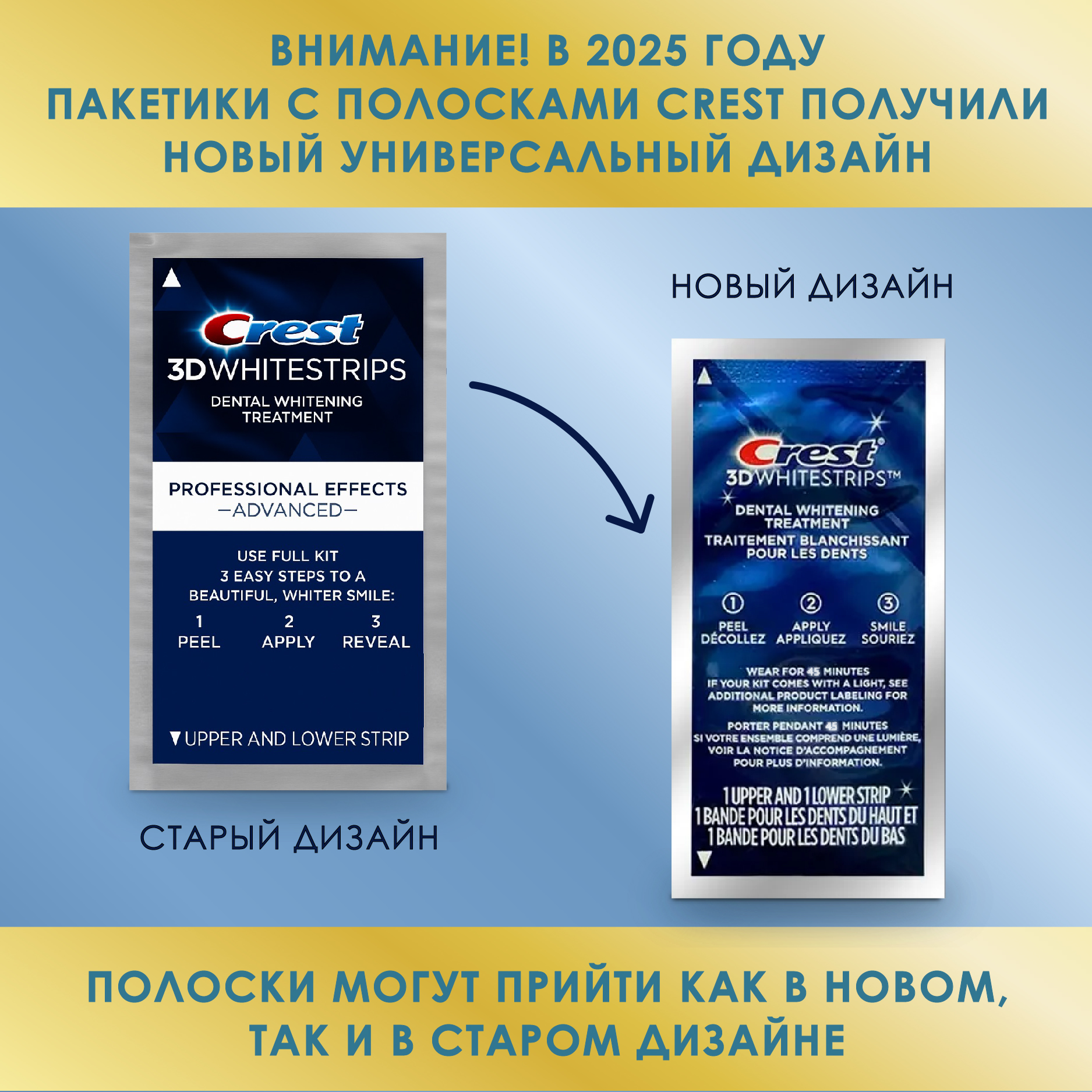 Crest 3D White Professional Effects (5 шт) — изображение 2