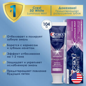 Crest 3D White Luminous Mint