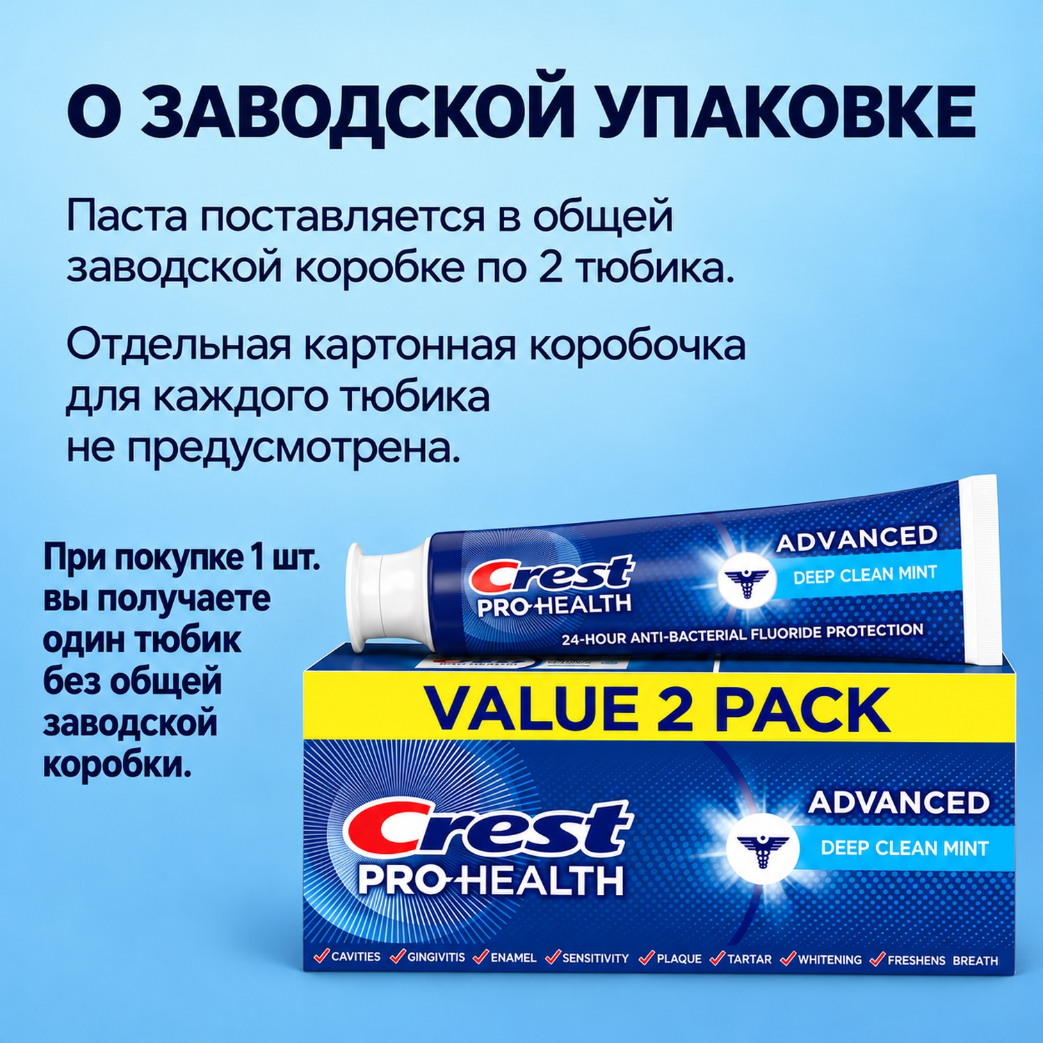 Crest Pro-Health Deep Clean Mint — изображение 2